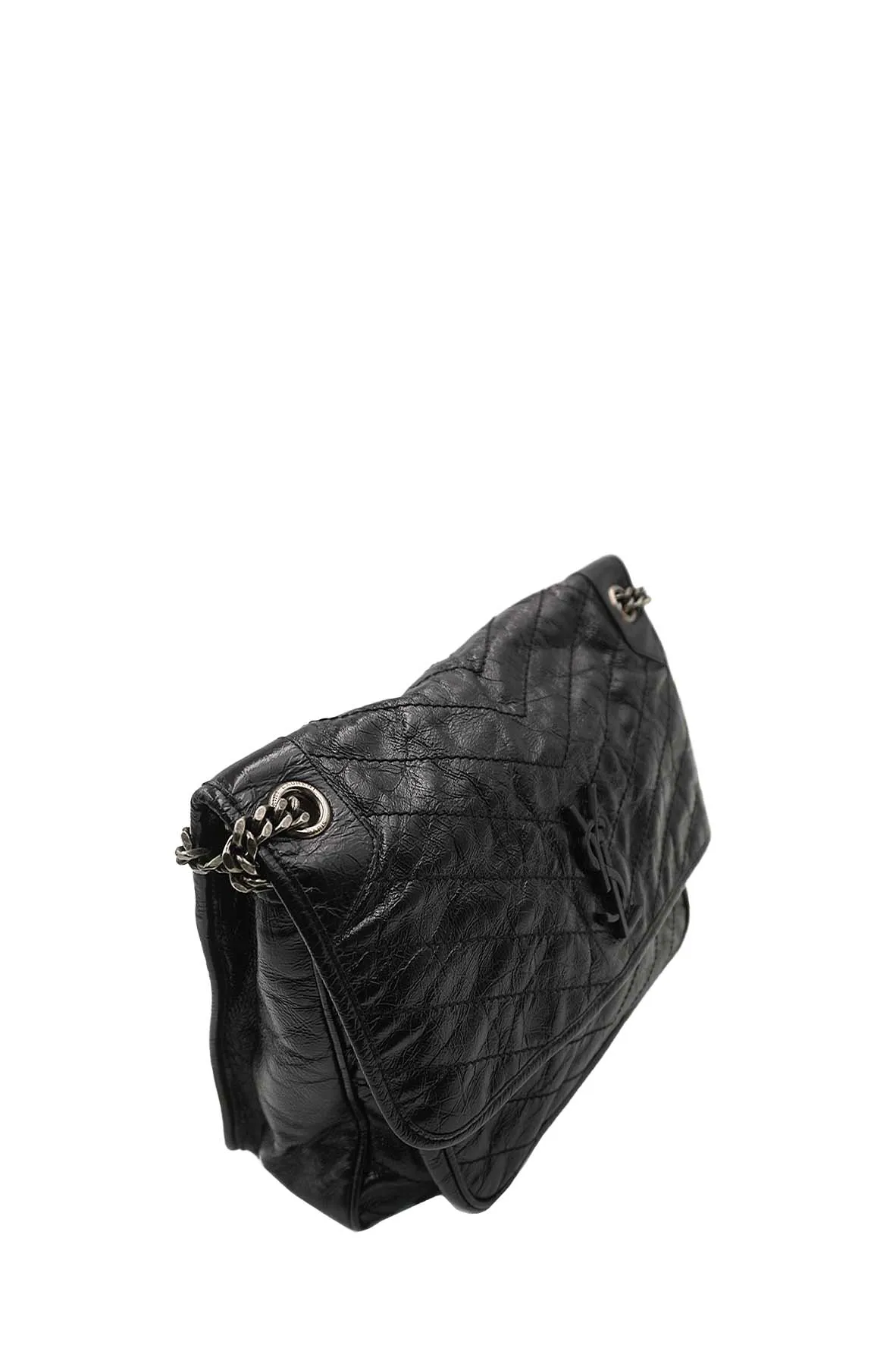 Large Monogram Matelasse Niki Bag Black