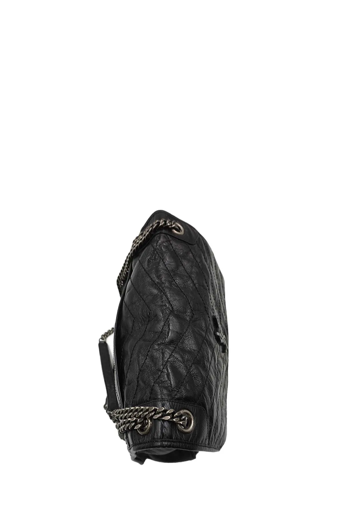 Large Monogram Matelasse Niki Bag Black