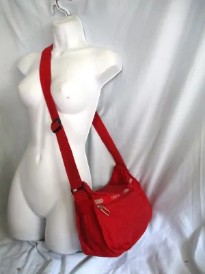 Le Sport Sac LESPORTSAC BLOOMIE'S crossbody shoulder bag purse RED