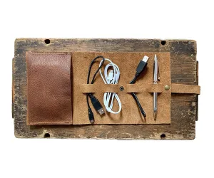 Leather Tech Organizer