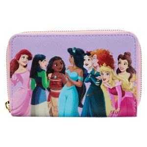 LF Disney Princess Collage Ziparound Wallet