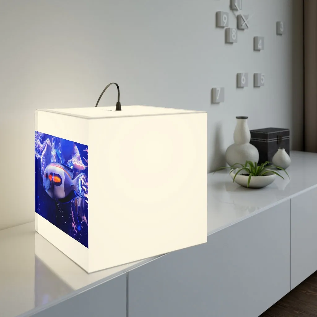 Light White Fish Personalized Lamp