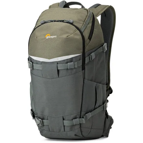 Lowepro Flipside Trek BP 350 AW Backpack Camera Bag (Gray/Dark Green)