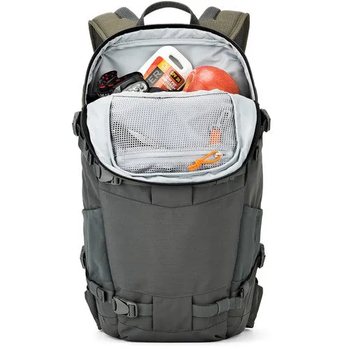 Lowepro Flipside Trek BP 350 AW Backpack Camera Bag (Gray/Dark Green)