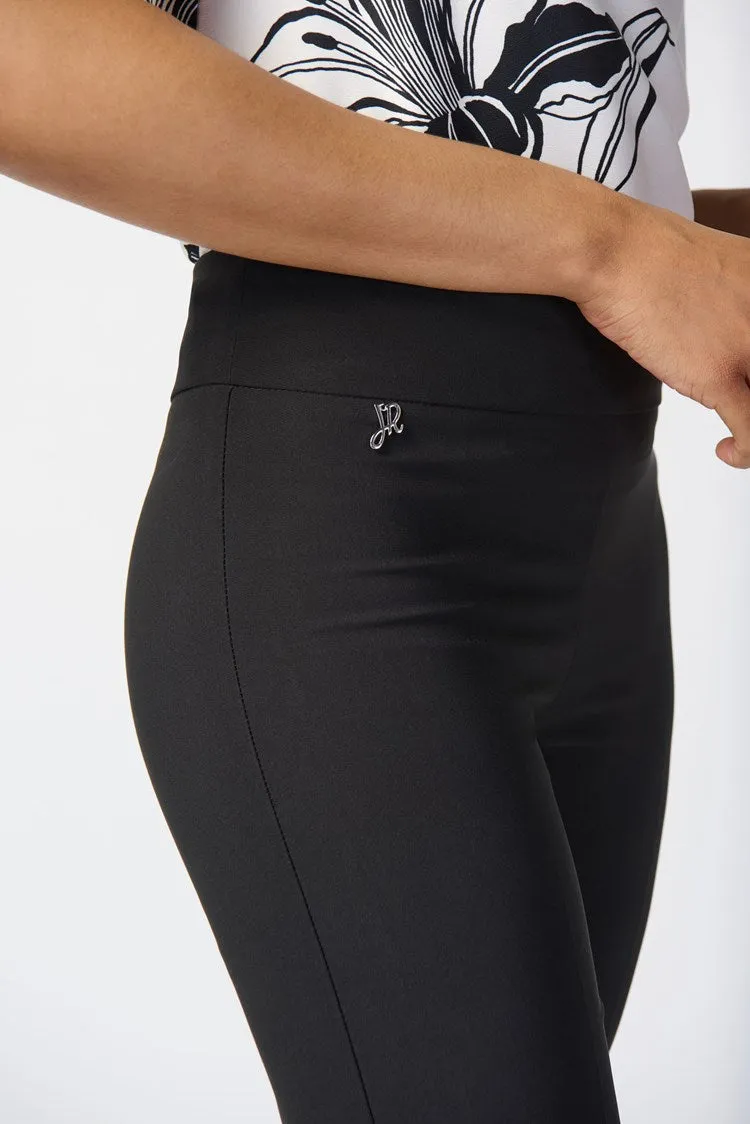 Lux Twill Slim-Fit Pull-On Pants