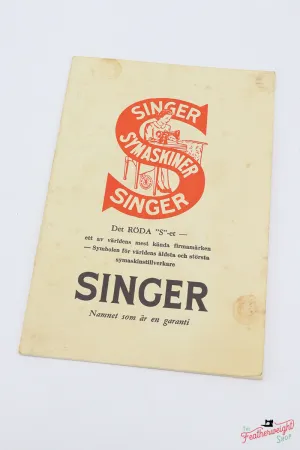 Machine Catalog, Swedish Singer (Vintage Original) - RARE