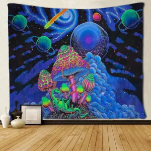 Magic Mushrooms Tapestry