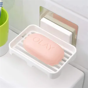 Magic Sticker Series No Drill Waterproof Kitchen Bathroom Soap Stand
