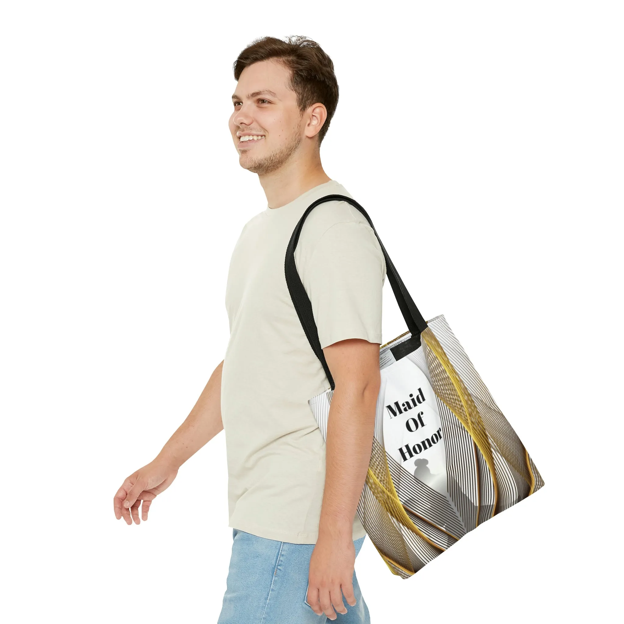 Maid Of Honor Gift Bag | White Tote | Practical Wedding Gift | Bridal Shower Gifts