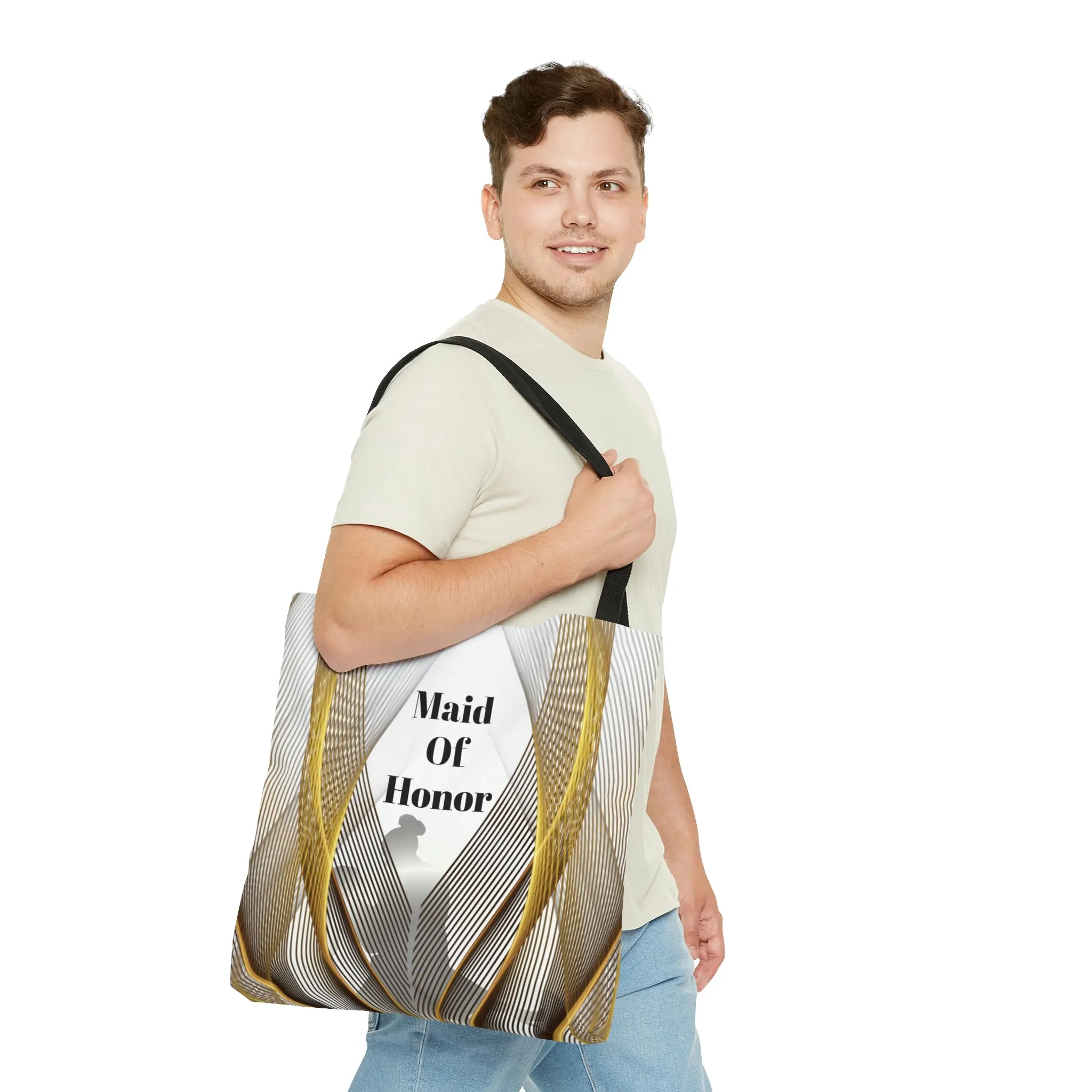 Maid Of Honor Gift Bag | White Tote | Practical Wedding Gift | Bridal Shower Gifts