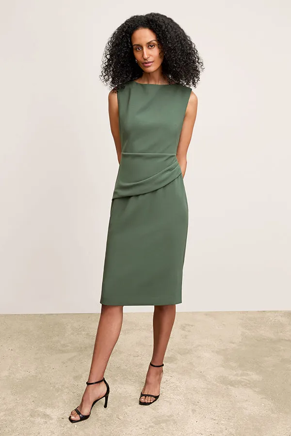 Maisie Dress - Everyday Crepe :: Dusty Pine