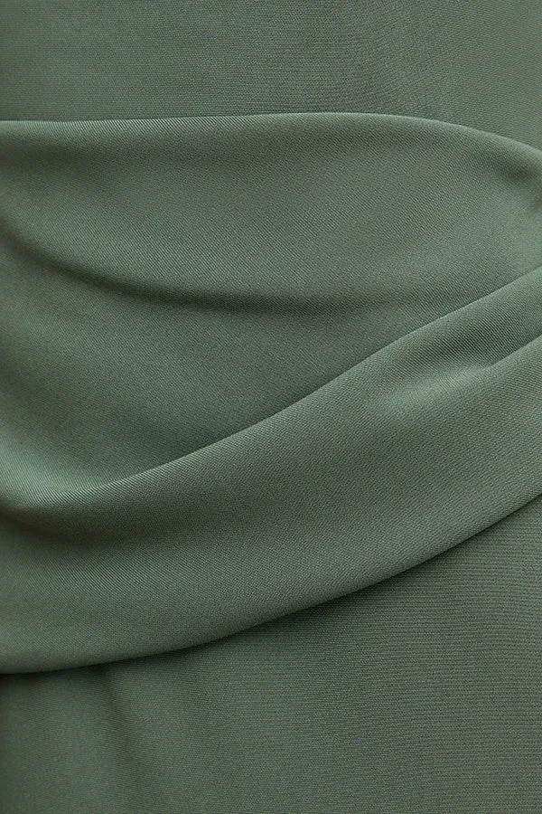 Maisie Dress - Everyday Crepe :: Dusty Pine