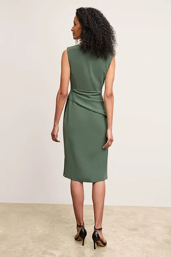 Maisie Dress - Everyday Crepe :: Dusty Pine