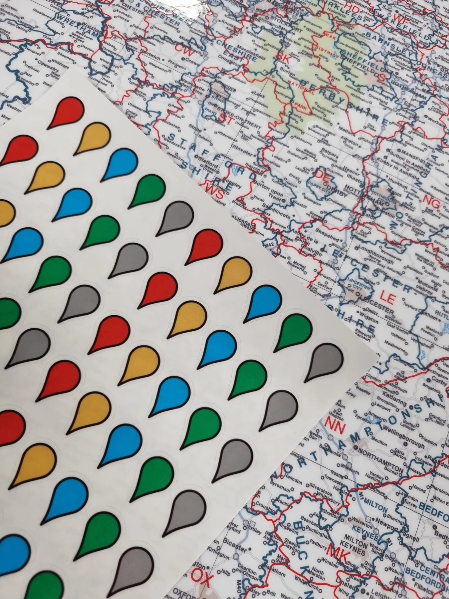 Map Stickers