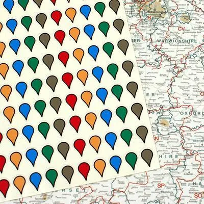 Map Stickers