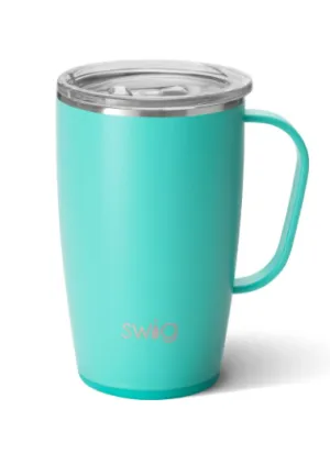 Matte Aqua 18oz Mug