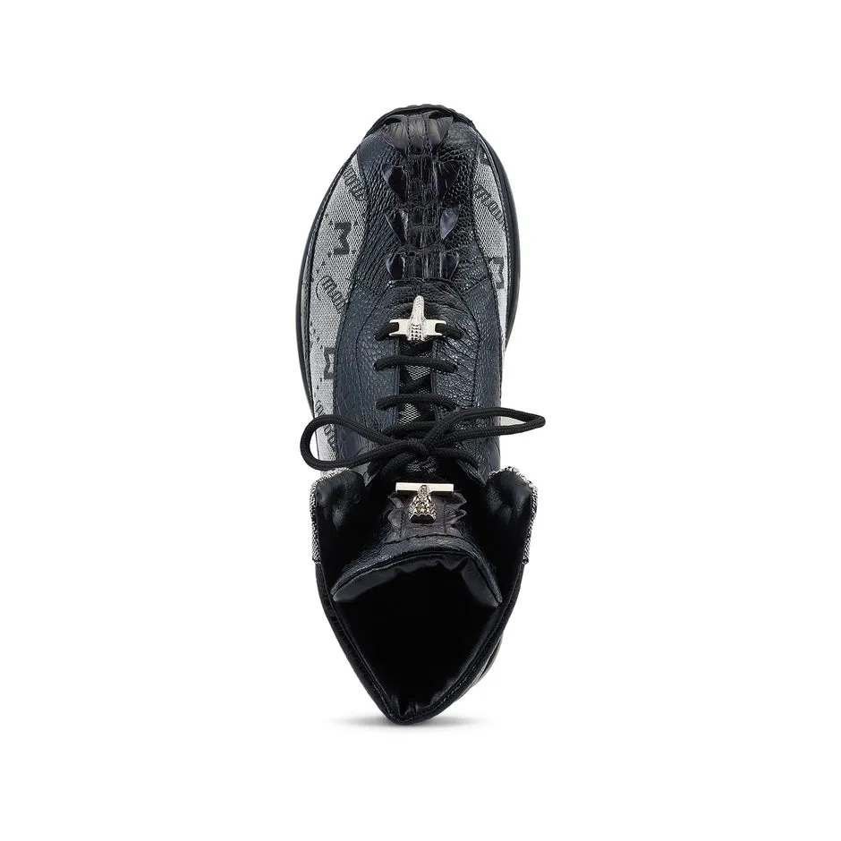 Mauri 8484 Ostrich Leg/Hornback Black/Grey