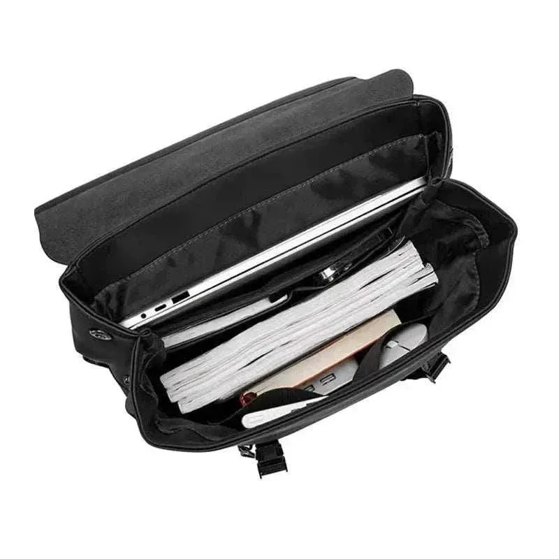 Men's Fashionable Business Backpack | Large Capacity Flip Cover | BBP017