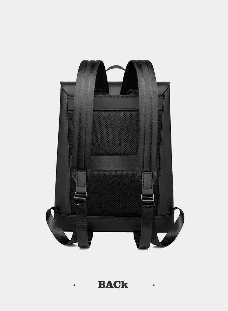 Men's Fashionable Business Backpack | Large Capacity Flip Cover | BBP017