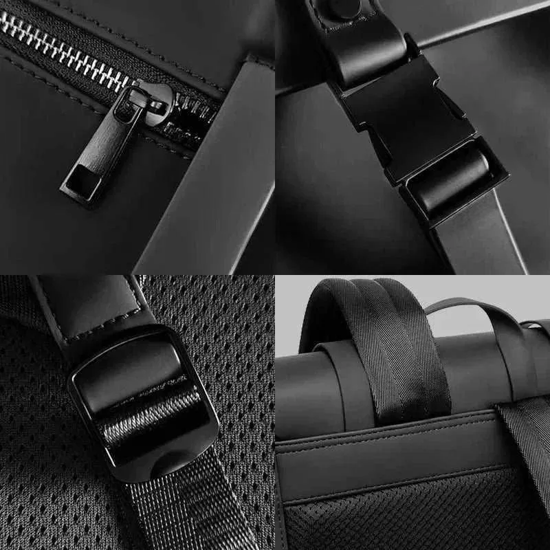 Men's Fashionable Business Backpack | Large Capacity Flip Cover | BBP017