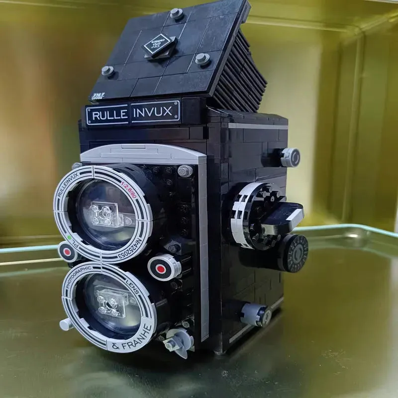MOC Ideas Vintage Digital Retro Camera Bricks Toy 00847