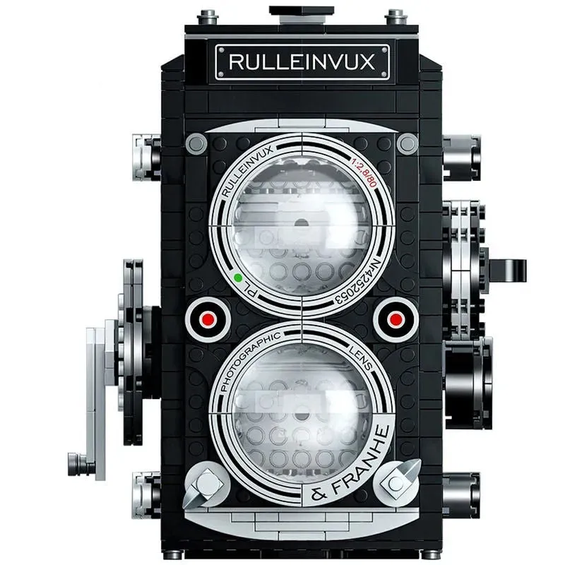 MOC Ideas Vintage Digital Retro Camera Bricks Toy 00847