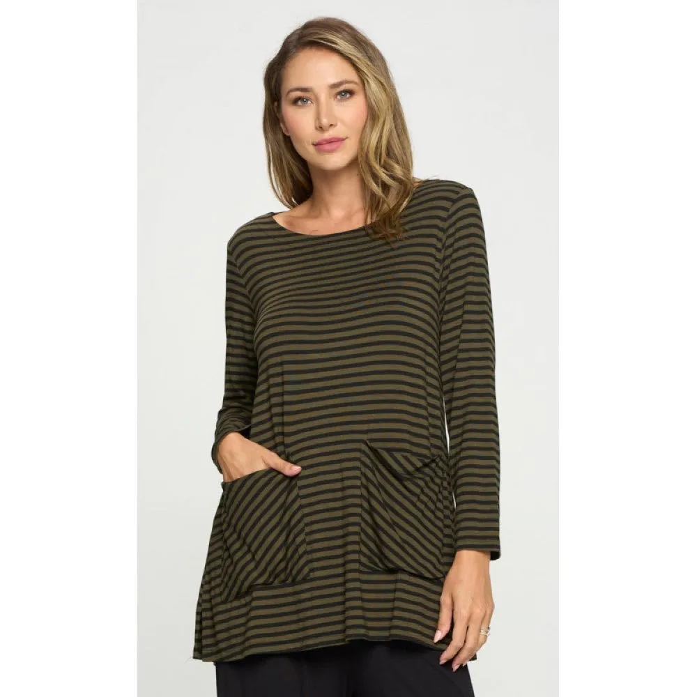 Modal Olive Tunic w/ Pockets