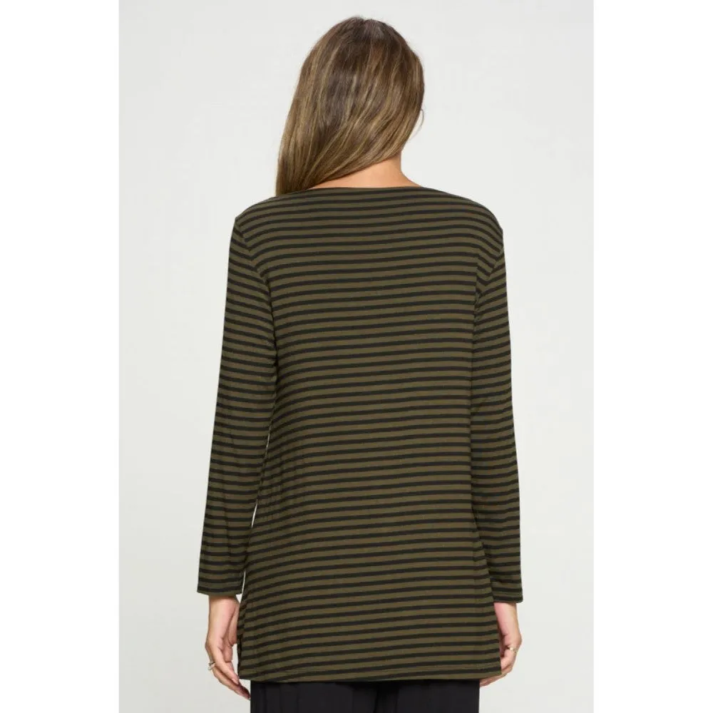 Modal Olive Tunic w/ Pockets