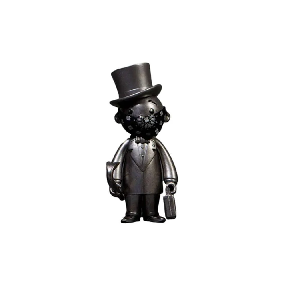 Monopoly x Switch x Bait Mr. Pennybags Vinyl Figure Silver