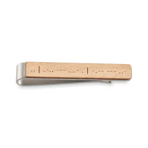 Morse Code Tie Clip