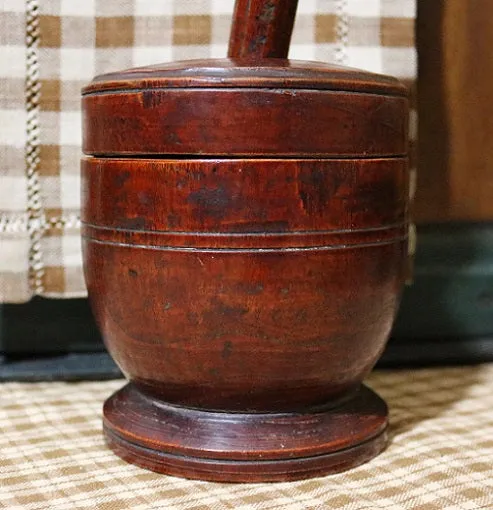 Mortar and Pestle Lidded Rare Version