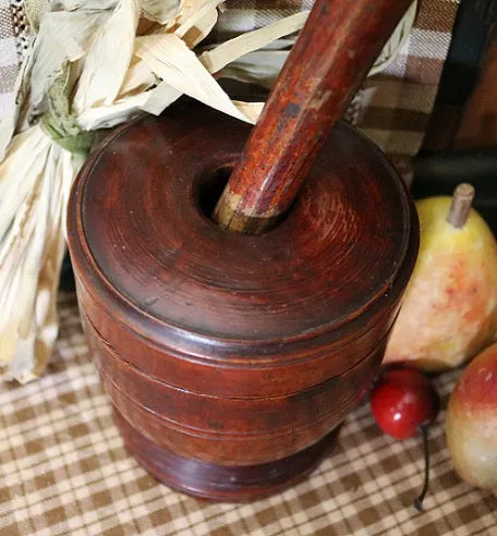 Mortar and Pestle Lidded Rare Version