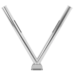 Mosmatic Dual Wand Holder w/ Weep Connection Floor Mounted 29 inch 29.124