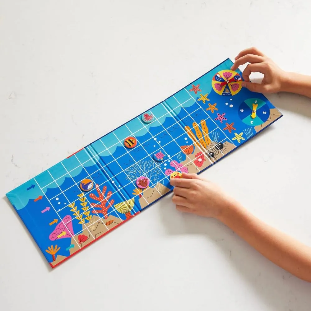 Mudpuppy Magnetic Board Game - Let's Take A Swim