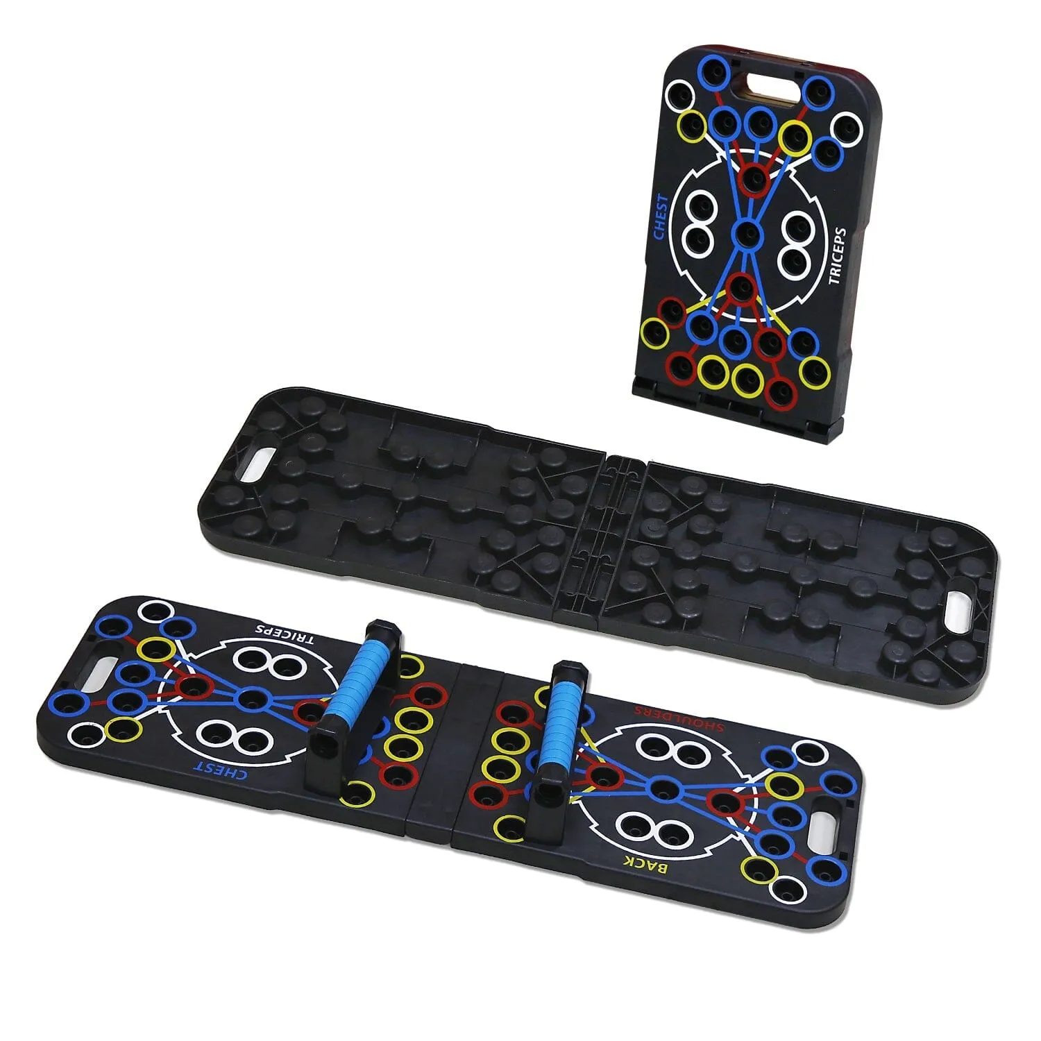 Multifunctional Push Up Board Home Strength Training Equipment with 15 Fitness Accessories