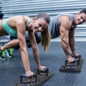 Multifunctional Push Up Board Home Strength Training Equipment with 15 Fitness Accessories