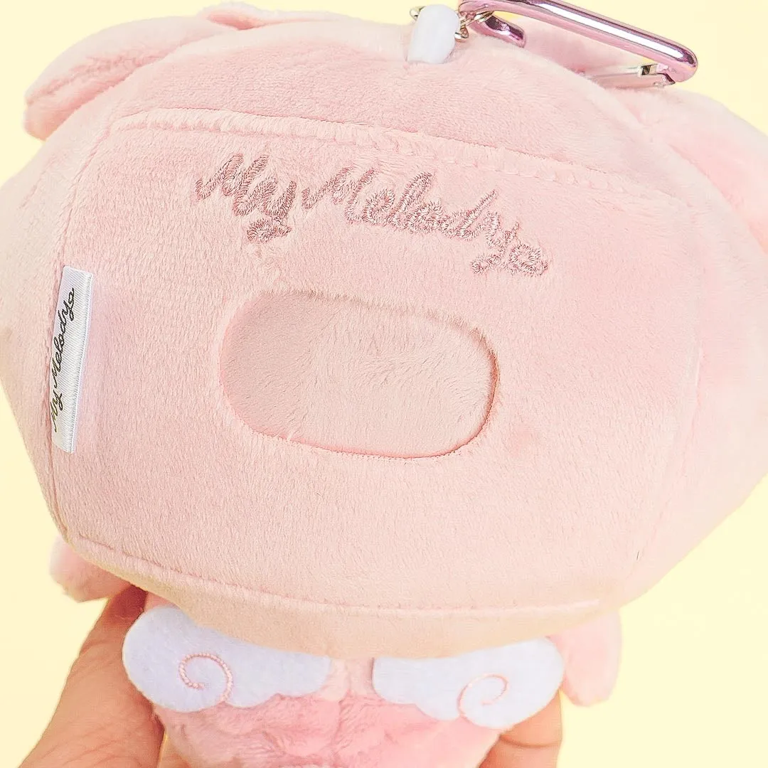My Melody Cupid Baby Plushie Pass Case