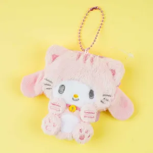 My Melody Happy Cat Plushie Coin Purse & Bag Charm