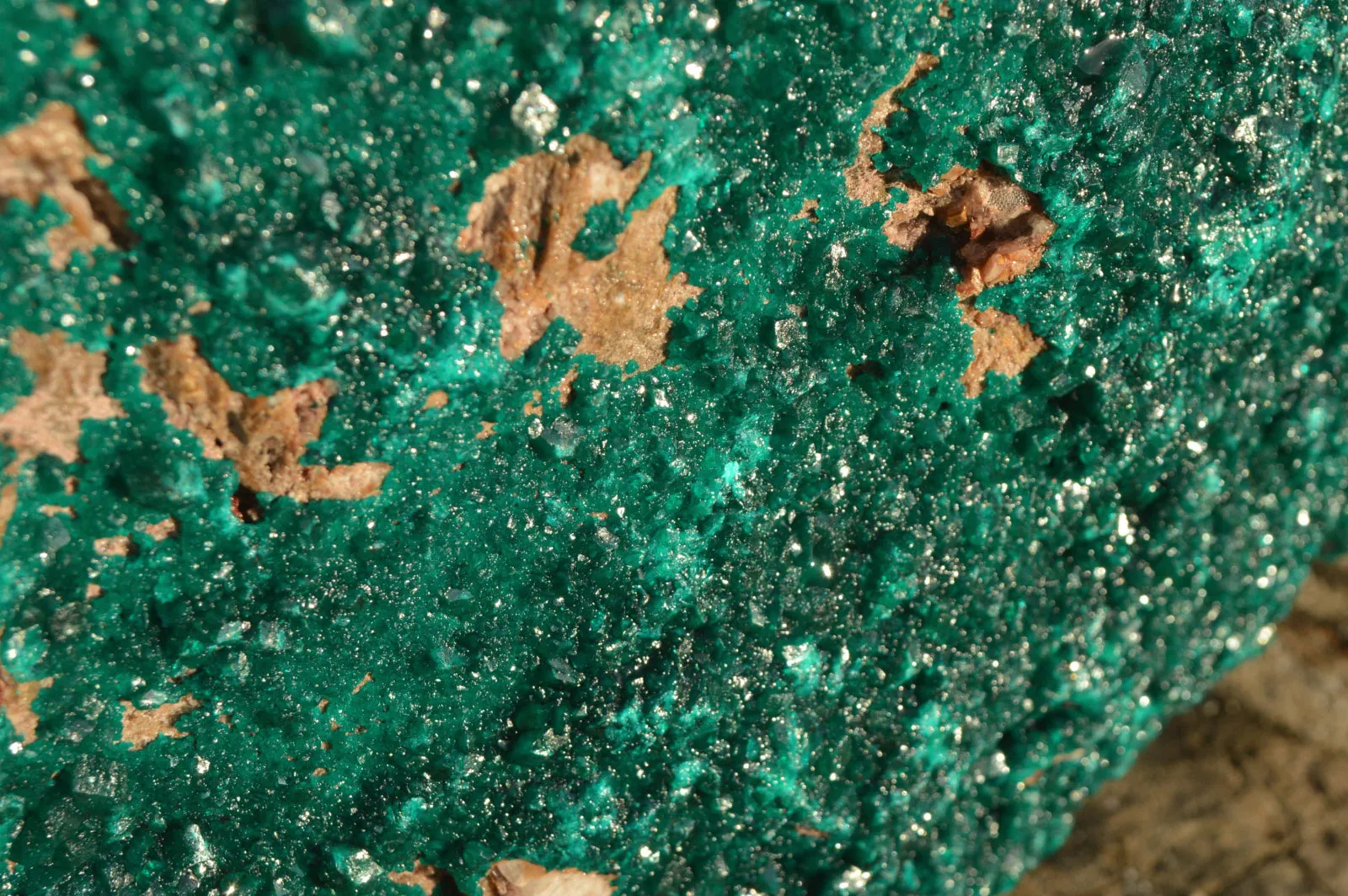 Natural Huge Exceptional Dioptase Specimen (Second Largest In The World!) x 1 From Tantara, Congo