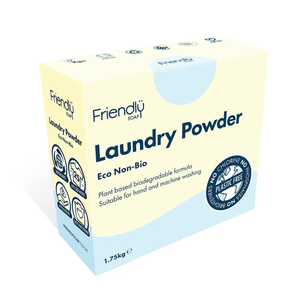 Natural Non-Bio Laundry Powder by Friendly Soap