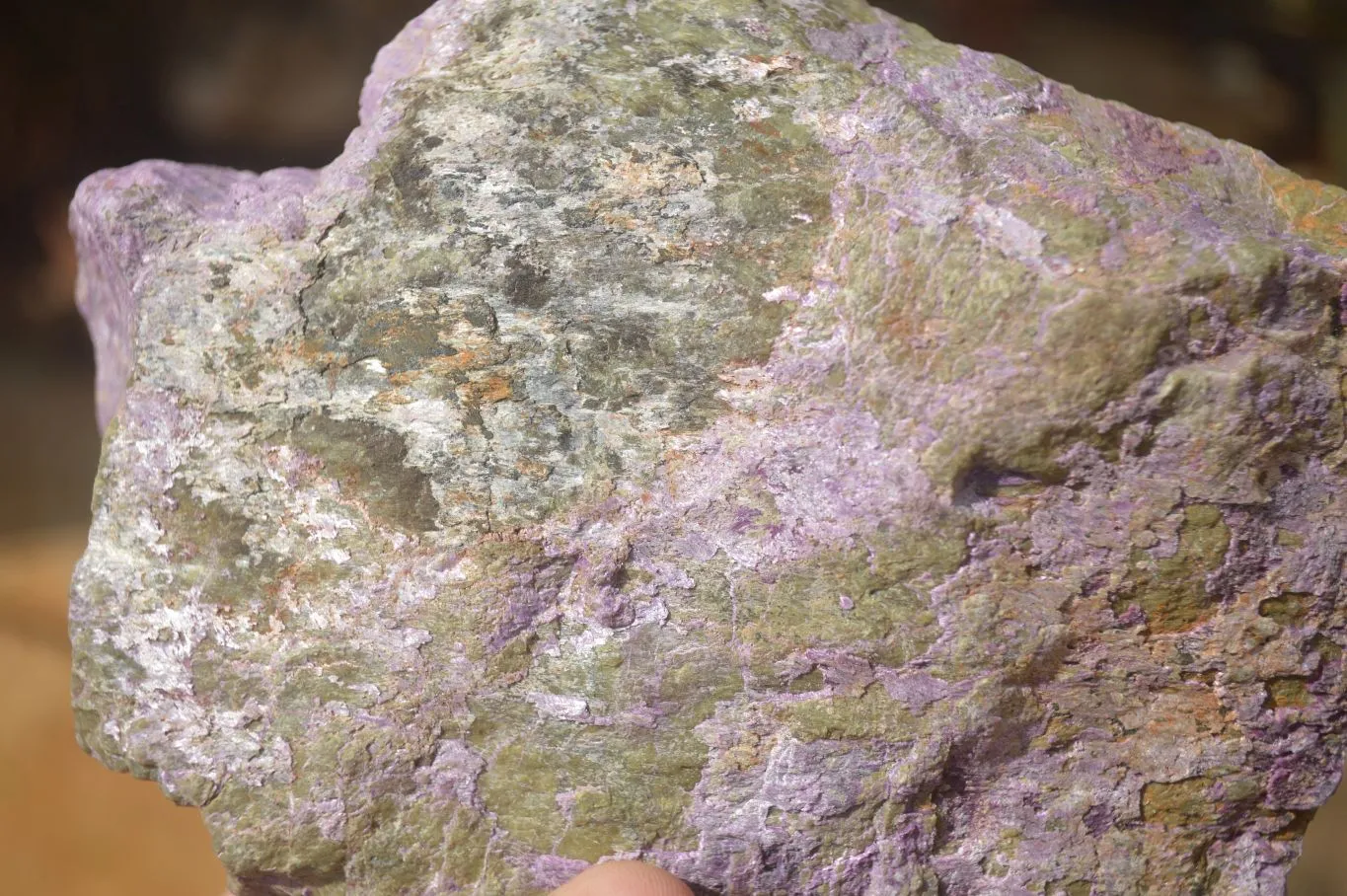 Natural Rough Stichtite Specimens x 2 From Barberton, South Africa