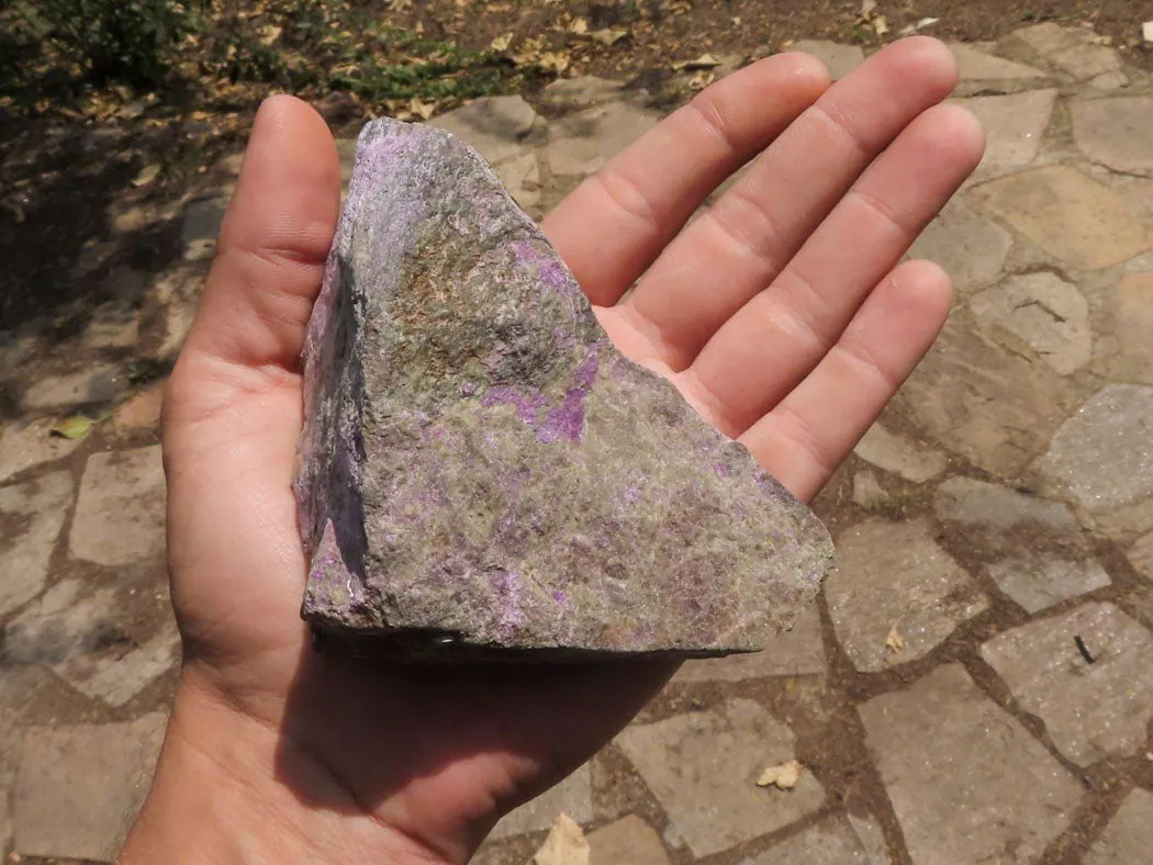 Natural Rough Stichtite Specimens x 4 From Barberton, South Africa