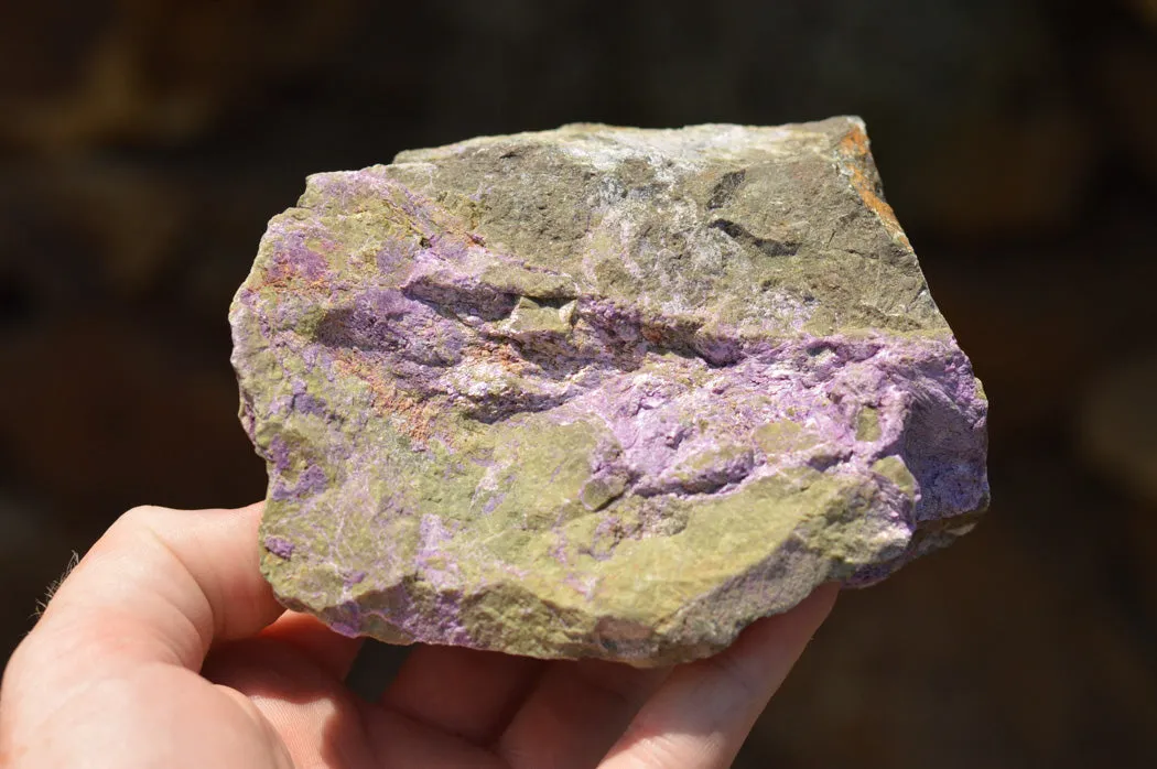 Natural Selected Stichtite & Green Serpentine Cobbed Specimens x 8 From Barberton, South Africa