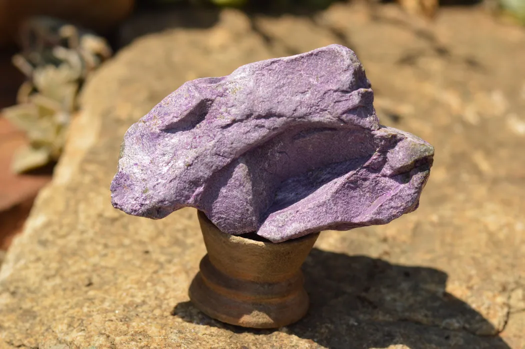 Natural Selected Stichtite & Green Serpentine Cobbed Specimens x 8 From Barberton, South Africa