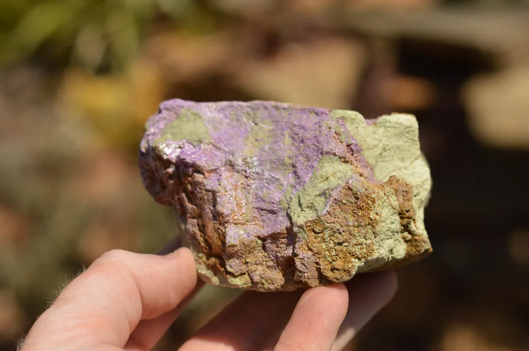 Natural Selected Stichtite & Green Serpentine Cobbed Specimens x 8 From Barberton, South Africa