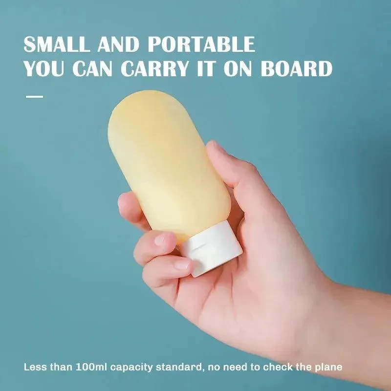 Nordic Style Beauty Travel Kit: Portable Cosmetic Containers for Jetsetters