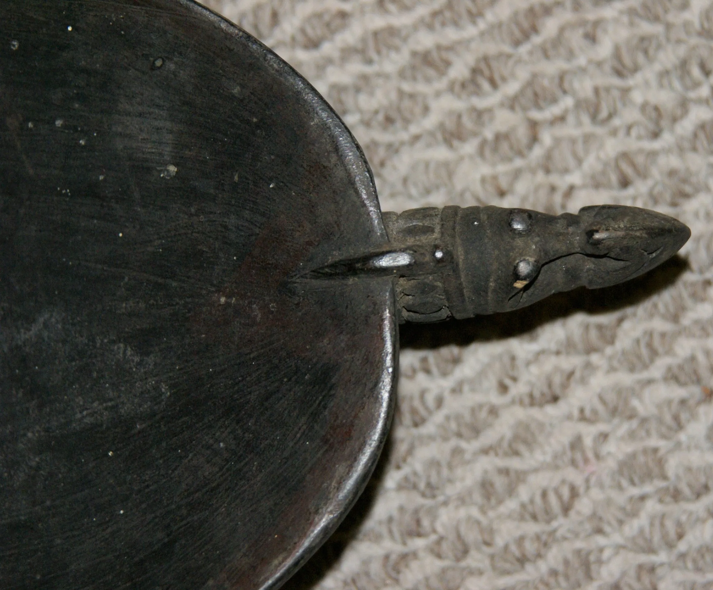 Old Unique Sing-Sing Festival Ceremonial Hand Carved Bowl, Large Platter to serve Betel, Lime, Sago & Grub during Initiations, Rites of passage, Wars victories, Weddings, 23 1/2" Lg, Ramu River, Papua New Guinea. Item 60A11, Late 20th C.