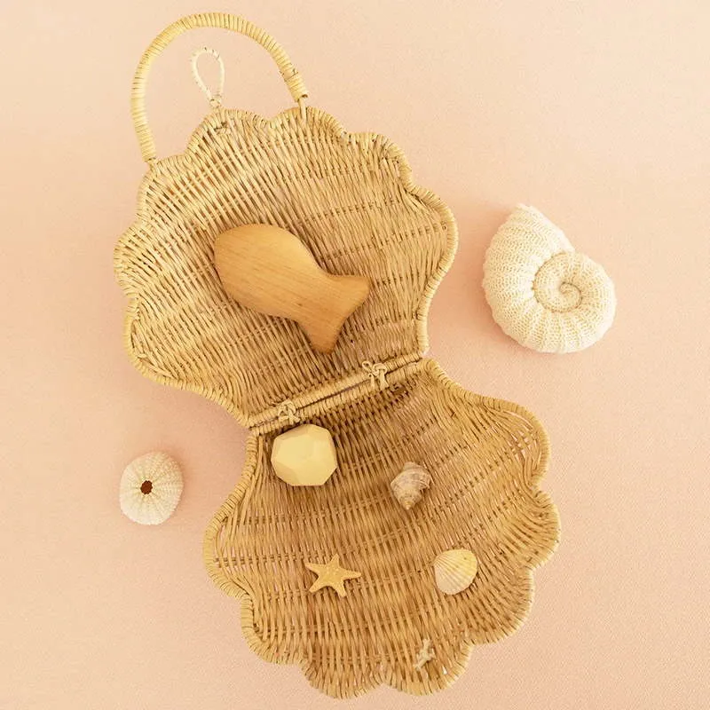 Olli Ella | Shell Bag | Straw
