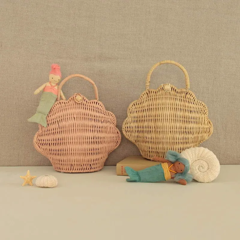 Olli Ella | Shell Bag | Straw