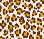 Orange Cheetah Toiletry Bag